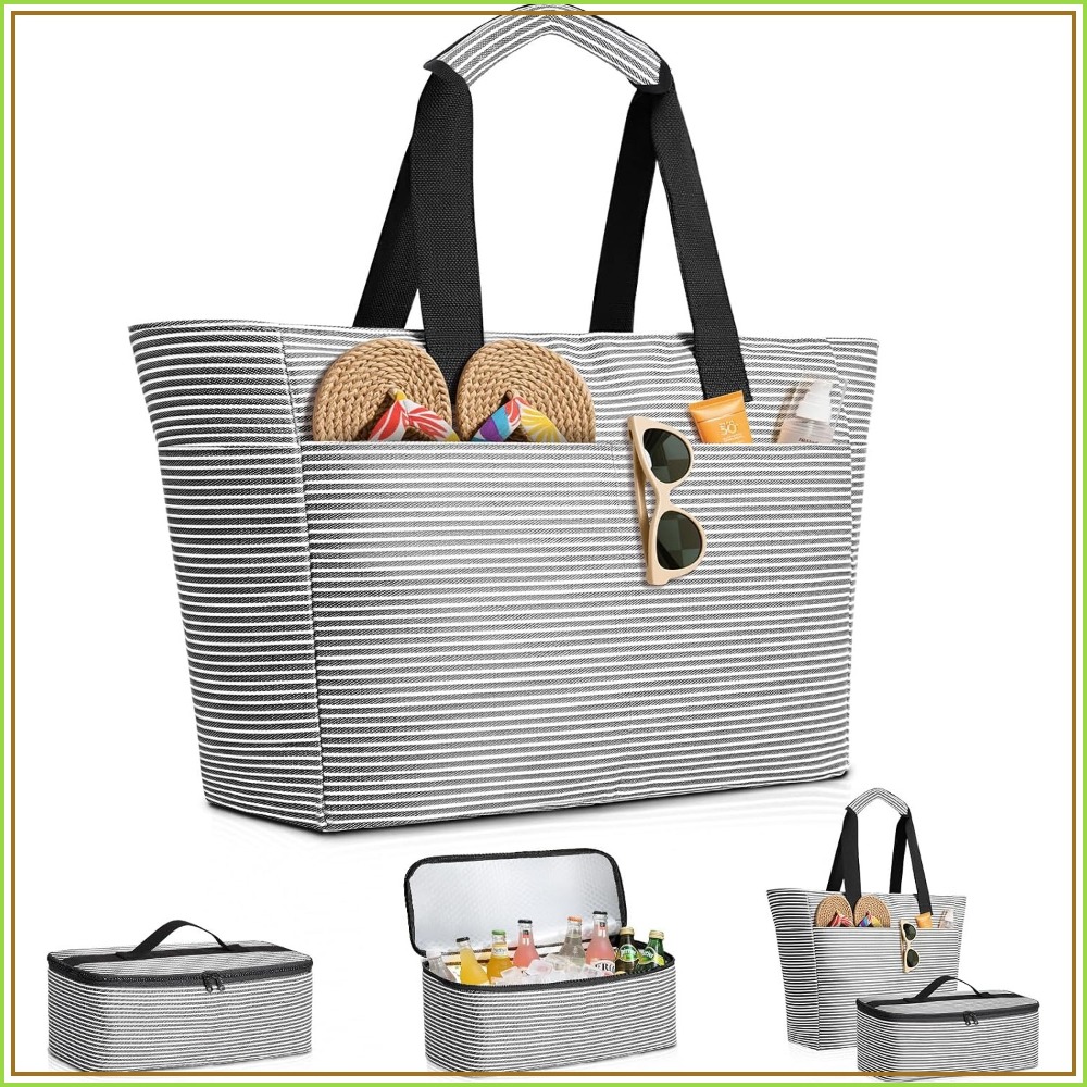 Tote Bag Beach - Wodoodporna torba plażowa i zestaw chłodziarki