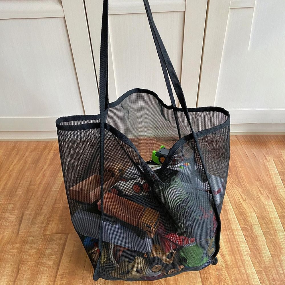 Siatkowa torba plażowa, lekka, – Tote Bag Beach recenzja i cena