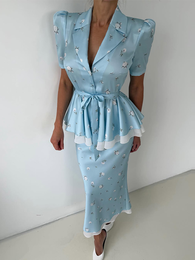 Eleganckie damskie komplety: k – Romper Floral Print recenzja i cena