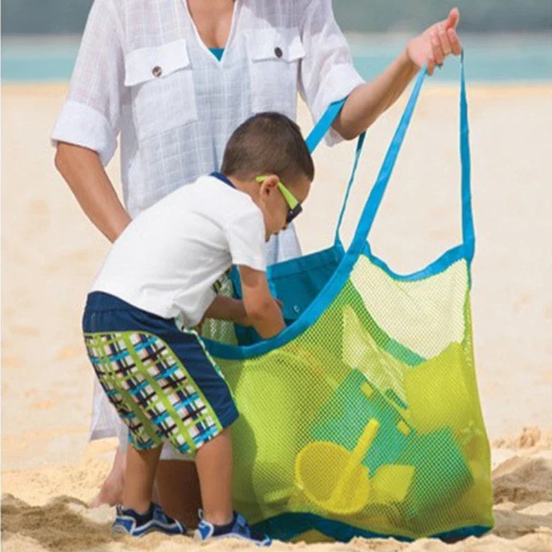Przenośna siatkowa torba dla d – Tote Bag Beach recenzja i cena