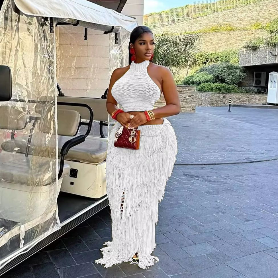 Szydełkowa Sukienka Maxi z Dzi – Maxi Dress Halter recenzja i cena