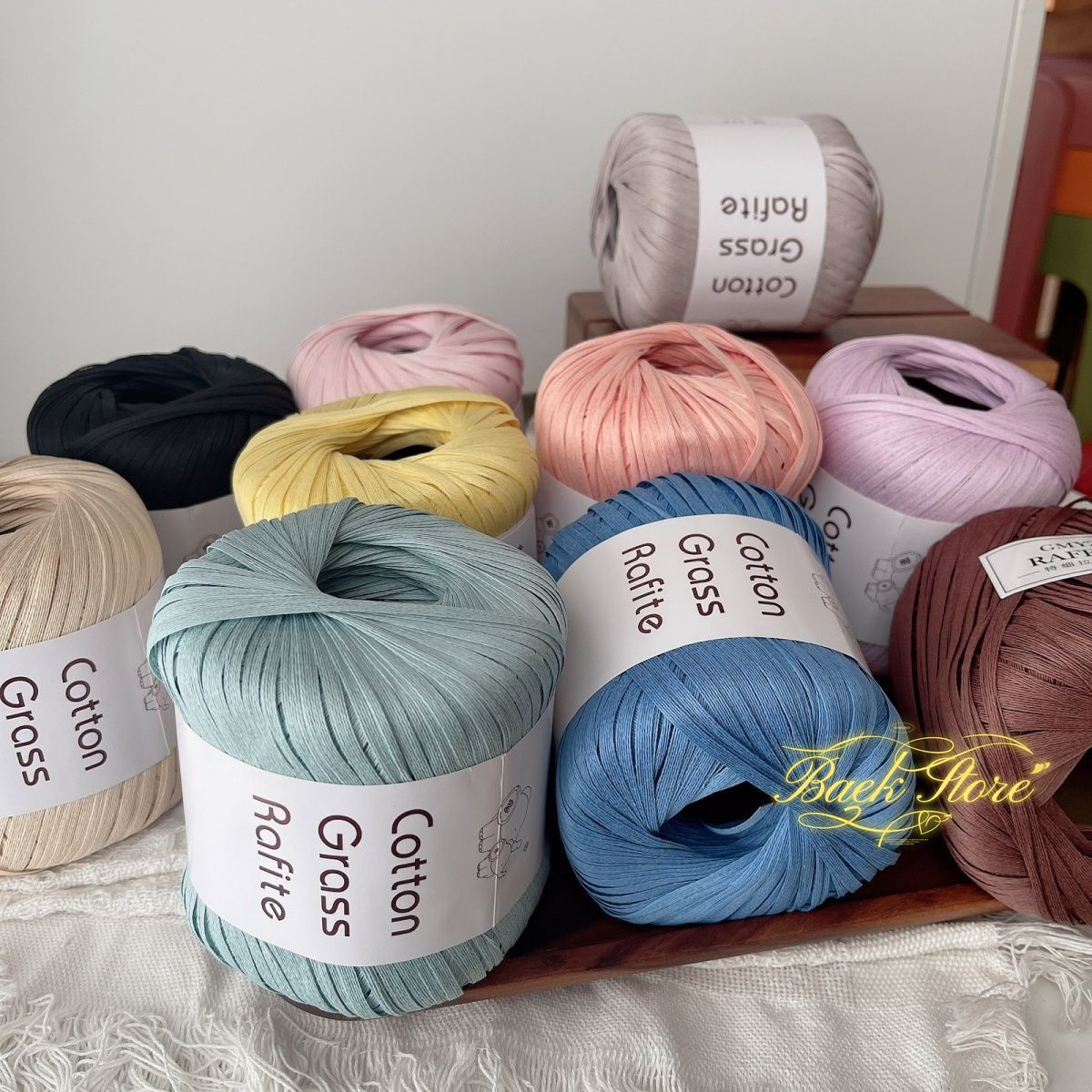 102M/rolka Wielokolorowa przęd – Crochet Bag Raffia recenzja i cena