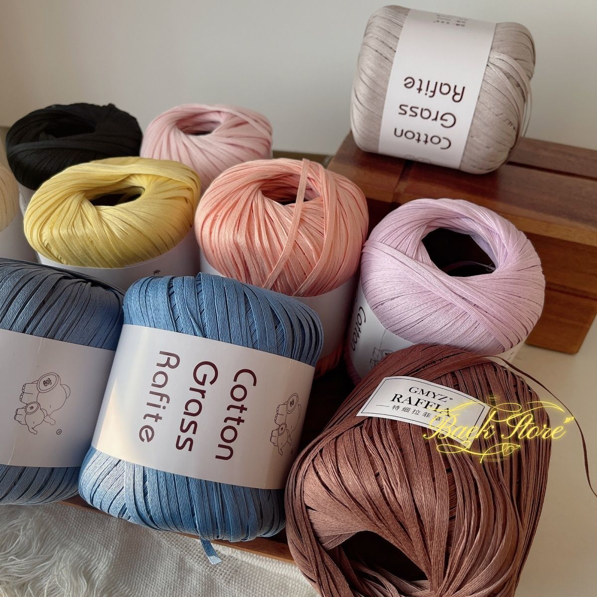102M/rolka Wielokolorowa przęd – Crochet Bag Raffia recenzja i cena