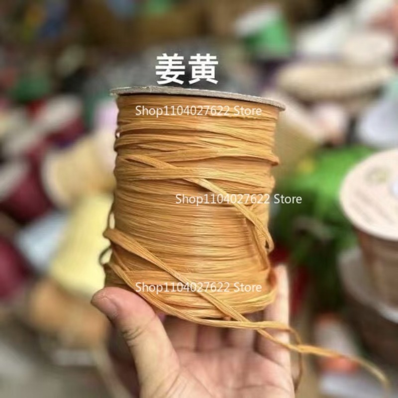 120g/rolka Matowa Rafia Sztucz – Crochet Bag Raffia recenzja i cena