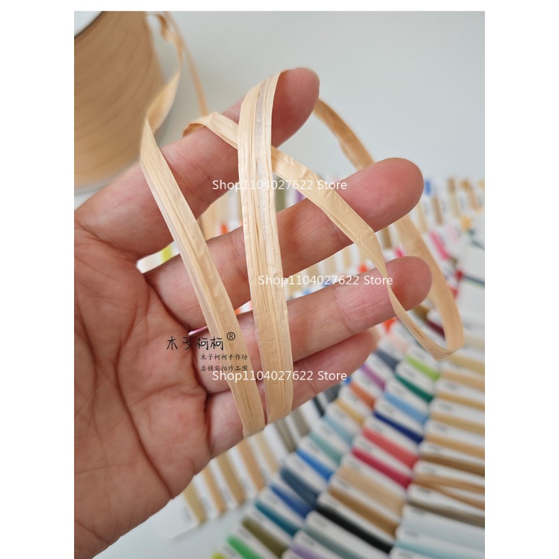120g/rolka Matowa Rafia Sztucz – Crochet Bag Raffia recenzja i cena