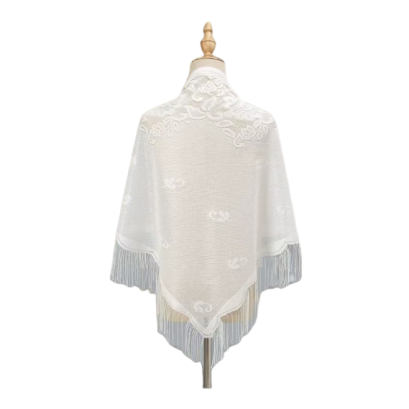 Koronkowa chusta damska z haft – Kimono Sheer Floral recenzja i cena