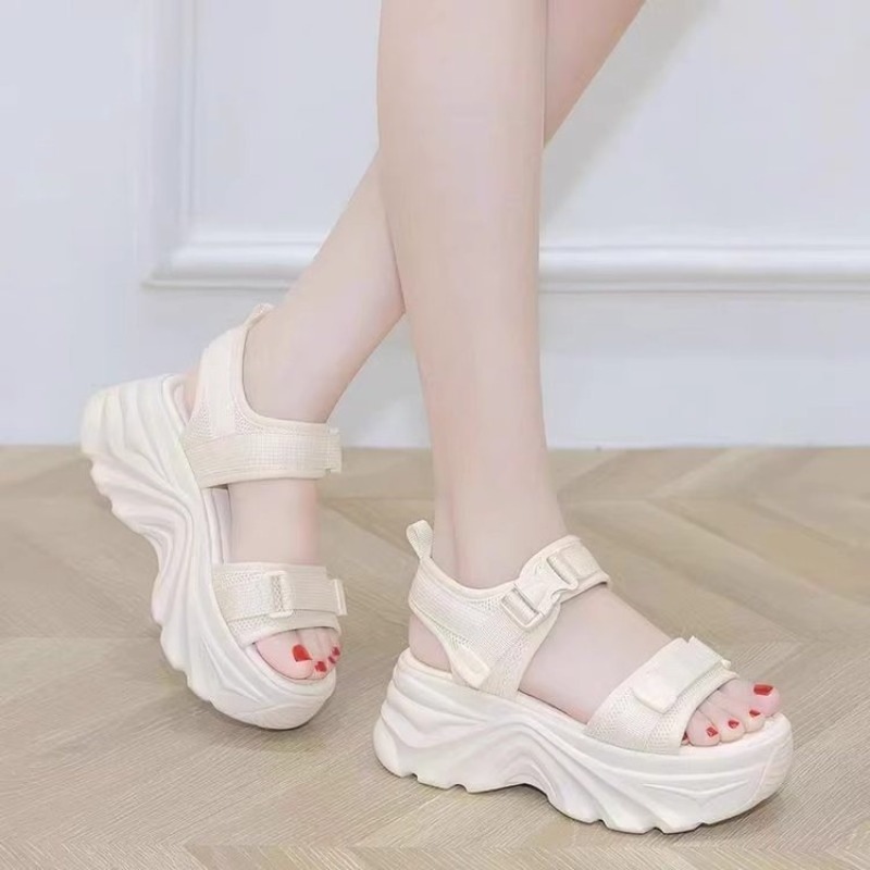Nowe Damskie Sandały na Platfo – Wedge Espadrille Women recenzja i cena