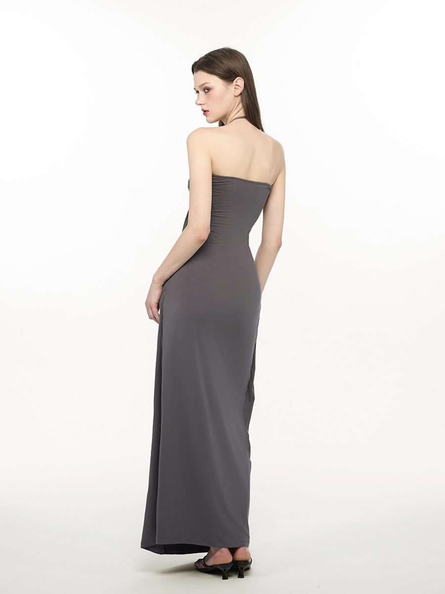 Elegancki zestaw: pleciony bol – Maxi Dress Halter recenzja i cena