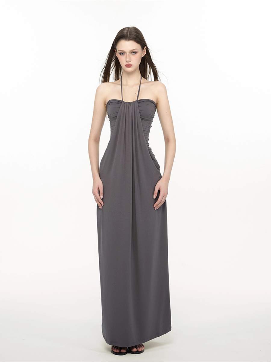 Elegancki zestaw: pleciony bol – Maxi Dress Halter recenzja i cena