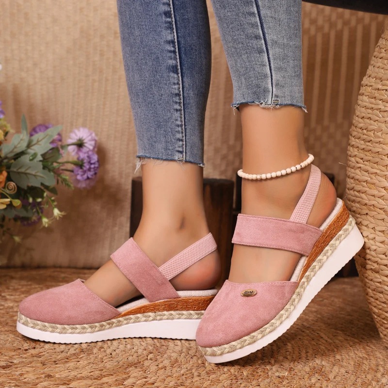 Damskie sandały na koturnie z  – Wedge Espadrille Women recenzja i cena