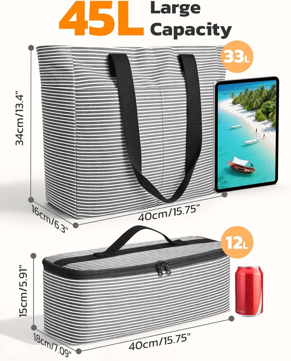 Wodoodporna torba plażowa i ze – Tote Bag Beach recenzja i cena