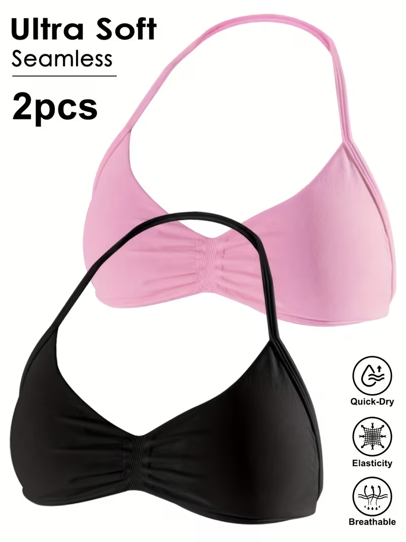 2 szt. Bezszwowe, seksowne top – Crop Top Crochet recenzja i cena