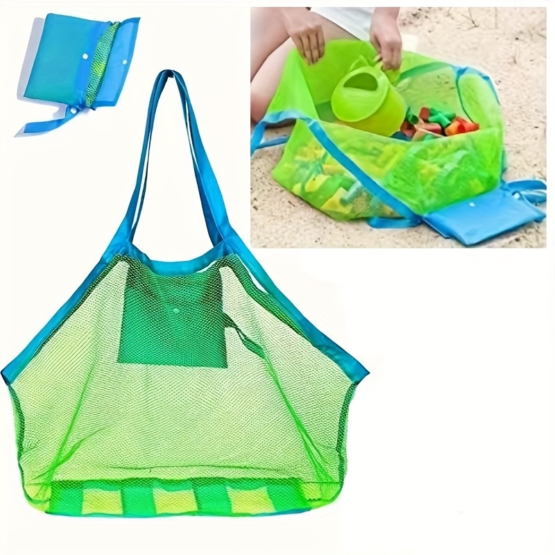 1 szt. Duża siatkowa torba pla – Tote Bag Beach recenzja i cena