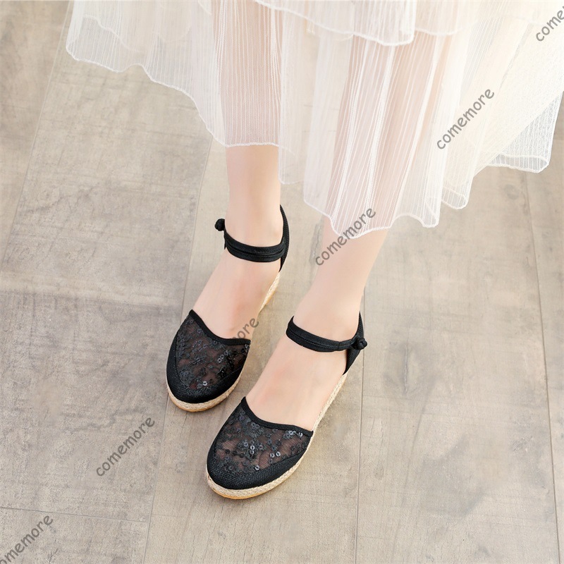 Damskie sandały espadryle na k – Wedge Espadrille Women recenzja i cena
