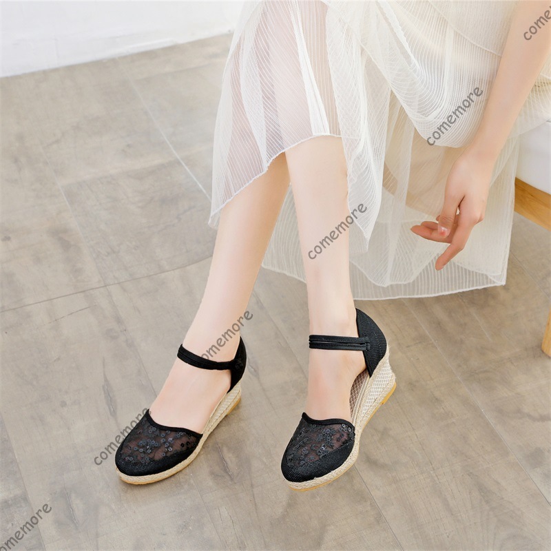 Damskie sandały espadryle na k – Wedge Espadrille Women recenzja i cena