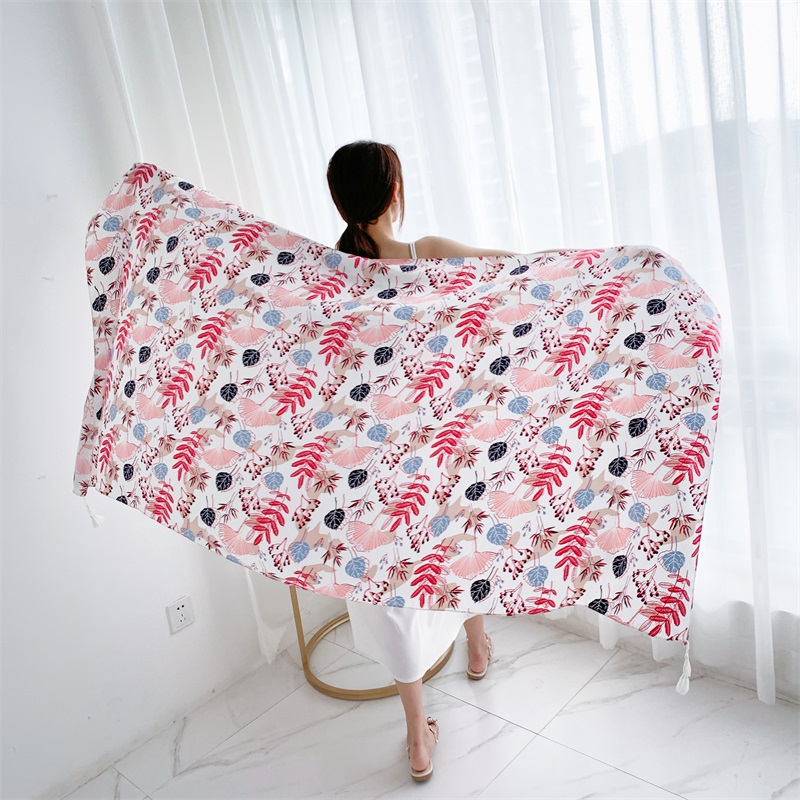 90x185cm bawełna nadruk na tka – Linen Dress Wrap recenzja i cena