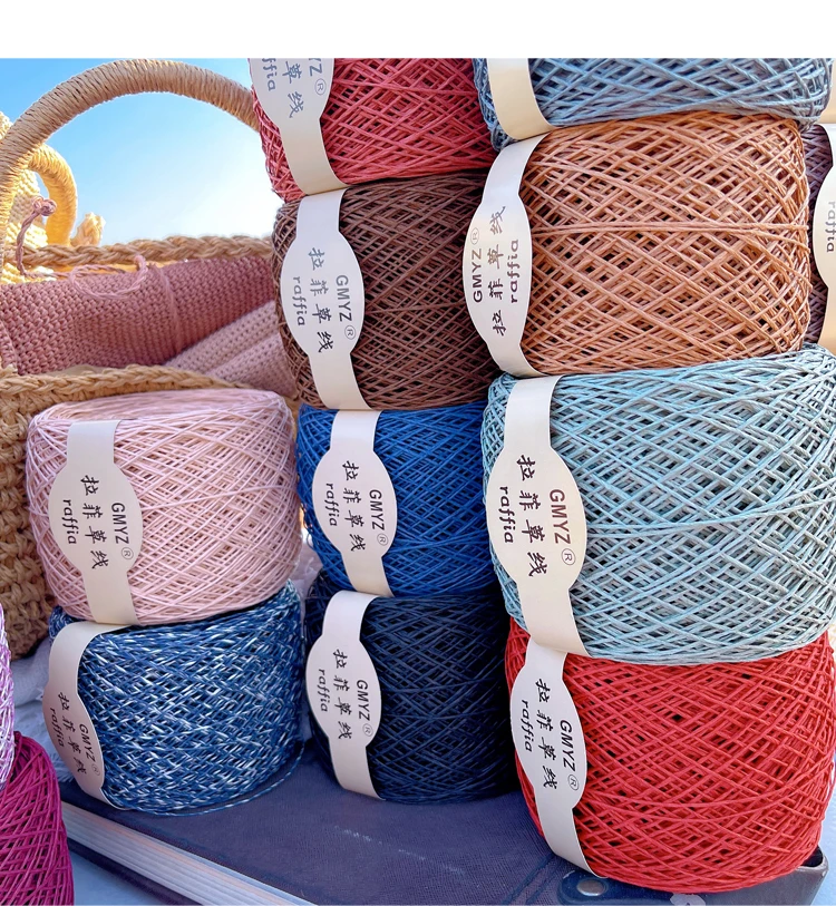 220M/Rolka Zmywalna Japońska R – Crochet Bag Raffia recenzja i cena