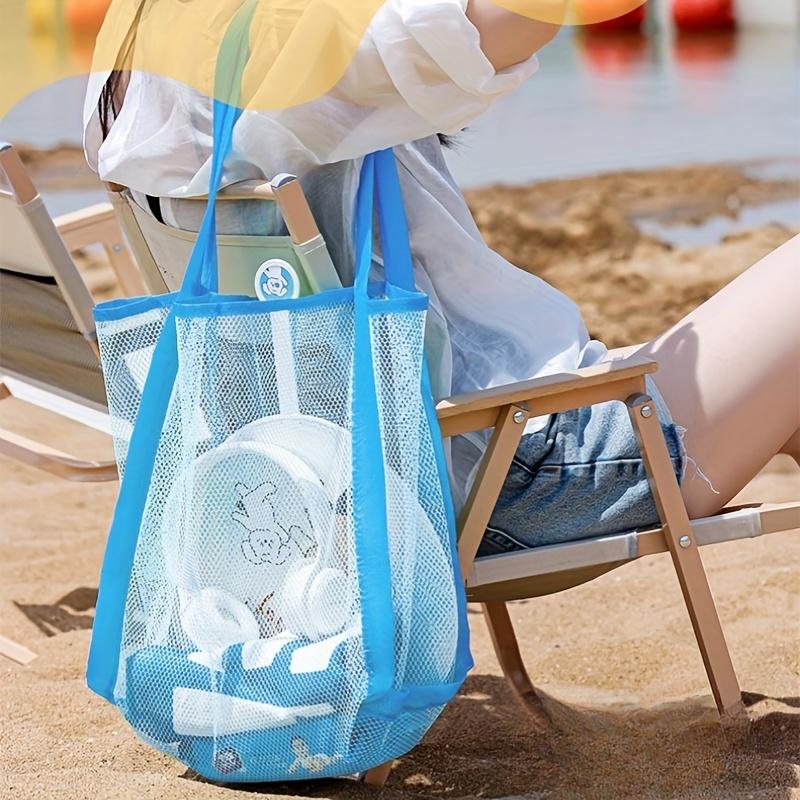 Wielokolorowa Duża Siatkowa To – Tote Bag Beach recenzja i cena